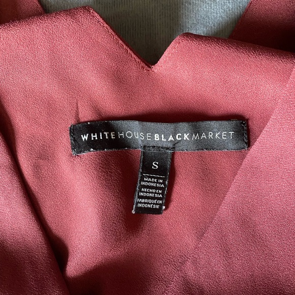 Burgundy WHBM Tank Top - Picture 4 of 4